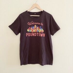 Swish Embassy Brown Welcome to Poundtown Graphic Short Sleeve T shit